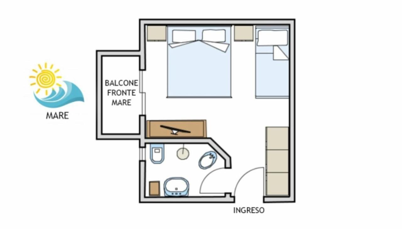 Hotel Villa Sole Resort Bellaria-Igea Marina Værelse billede